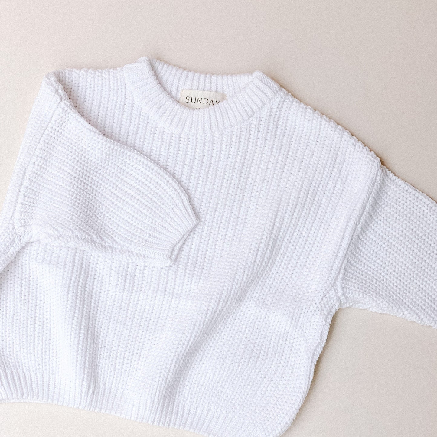 Knit Dreams | White - Seconds stock